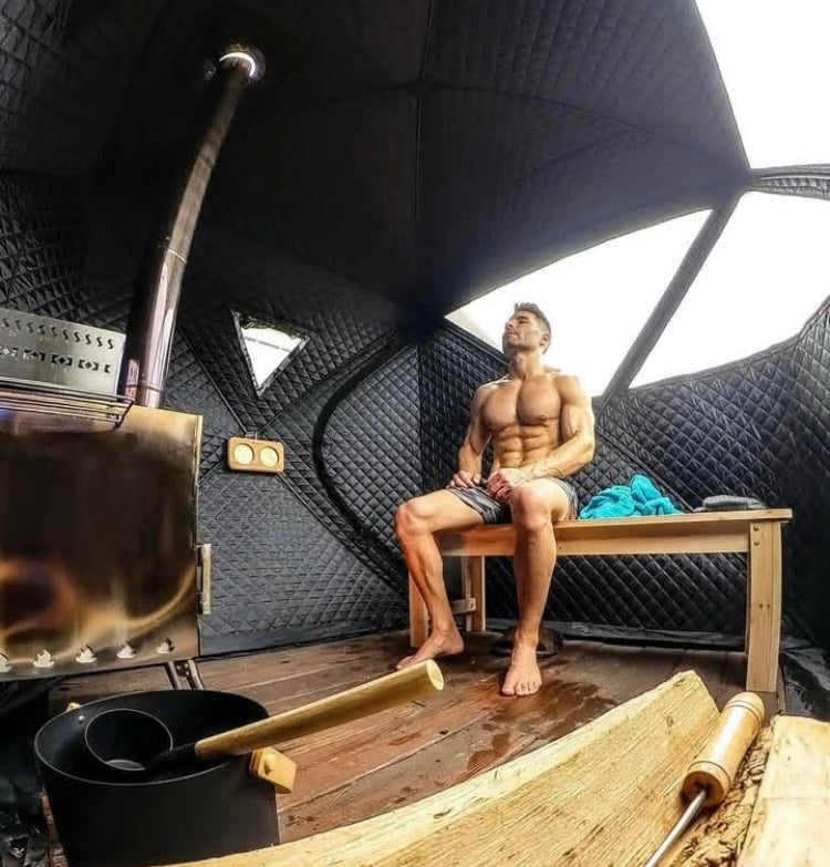 Vital Glow Sauna - The Full Package (Tent and stove)